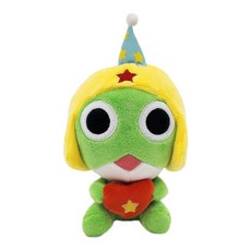 귀여운 캐릭터 개구리 중사 케로로 가방고리 하트 키링 인형, 케로로 하트 가방고리 인형 19cm