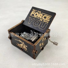 나무 오르골 복고풍