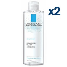 라로슈포제 미셀라 클렌징 워터 민감성용 400ml x2팩, 옵션없음, 옵션없음
