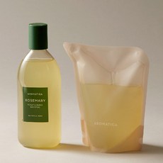 아로마티카 로즈마리 스칼프 스케일링 샴푸 400ml & 리필 500ml 세트, 1세트