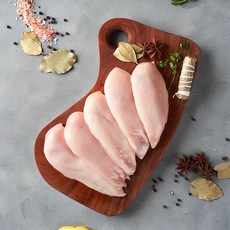 하림 자연실록 무항생제 인증 닭가슴살 (냉장) 400g 1개 상품 이미지