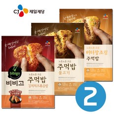 CJ 비비고 노릇노릇 구워낸 주먹밥 500gX2개 세트 불고기/김치치즈볶음밥/버터장조림, 불고기 500g X 2개