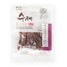 수제 올리고 펫푸드 국내산 무첨가 오리고기 80g 수제 건조 육포 간식