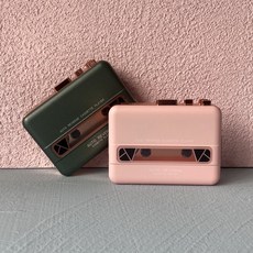카세트 테이프 플레이어 마이마이 워크맨 휴대용 미니, 이 유형의 이어폰은 녹음 및 재생이 불가능합니다.
