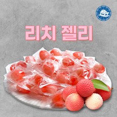 장수왕 리치 젤리 모음 /간식 과자 디저트 캔디 스낵 안주 건과일 요양원사탕 유치원 과일, 1kg, 1개