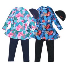 [현대백화점]베네통키즈 [BENETTON KIDS] QCET0803131 NY (아쿠아래시가드수영복SET)