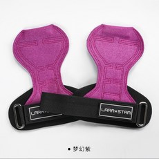 투히어로즈 헬스 리프팅 스트랩 손목보호대 프로 그립 벤치프레스 피트니스 헬스장갑 17, 한 사이즈, 드림 퍼플