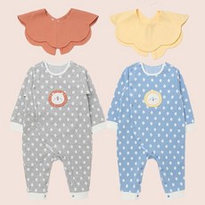  압소바 하코턱받이우주-그레이 블루 택1 