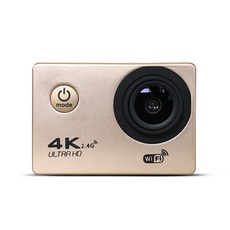 방수 스포츠 카메라 원격 와이파이 야외 다이빙 DV HD 4K 2 f60 1080P, 금_With Remote