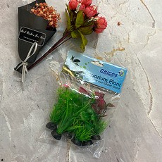 어항 장식 조화 4in 6개세트 GM-PH004, 6개