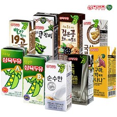 삼육두유 호두와아몬드순수한검은콩참깨발아현미고소한달콤한 32팩 48팩, 190ml