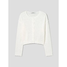 에잇세컨즈 팬시 라운드넥 카디건 아이보리 (32445ALY20)