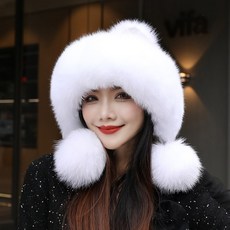 밍크털.몽골모자