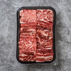 제주도 한우 1등급 소갈비 800g 1팩 / 한우갈비세트 선물세트 구이용 찜용
