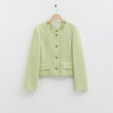 로엠 하트넥 트위드자켓(2colors)_RMJKE23R13