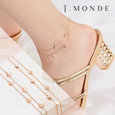 14k체인하트발찌