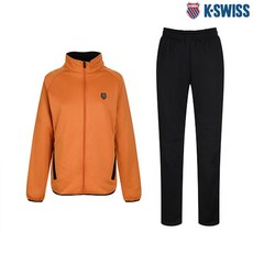 케이스위스 공용 오렌지 기모 트레이닝복