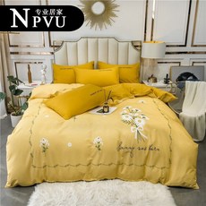 NPVU 심플 INS 4종 풀패딩 순면 코튼 인싸템 이불커버 취침 3, HC-소몽제향