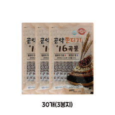  16곡물 곤약쫀드기 3봉X10개입(30개입) 최근상품으로 발송, 200g, 3개 