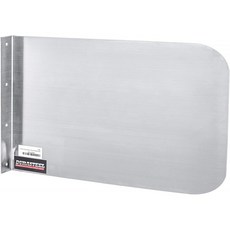 DuraSteel 스테인리스 스틸 사이드 스플래시 가드-26 "x 12"벽면 마운트-상업용-핸드 싱크 및 컴 파트먼트 준비 싱크-싱크대, 1