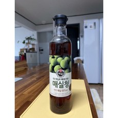백설 매실청, 1박스