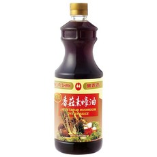 萬家香 極品香菇素蠔油，無味精添加，不含焦糖色素，黃豆與小麥基底, 1.2kg, 1瓶