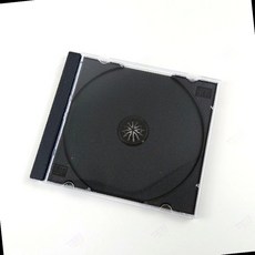 검정 블랙 공CD 케이스 앨범 DVD 블루레이 백업 보관 정리함 - 블루레이수납