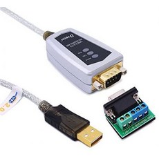 DTECH USB to RS422 RS485 Serial Port Converter Adapter Cable with FTDI Chip Supports Windows 10 8 7, One Color_1.5ft, One Color, 상세 설명 참조0