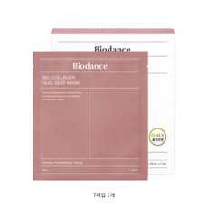 Biodance 바이오던스 콜라겐 리얼 딥마스크, 7개, 1개