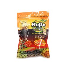 Hello 익스트루젼 프리미엄 햄스터사료 180g, 7개