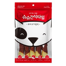 슈슈 간식타임 강아지 져키, 오리고기범벅, 1개