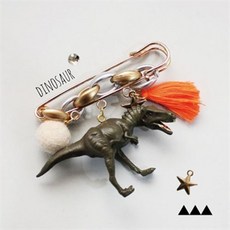 아트박스/더펀즈 공룡브로치_5set