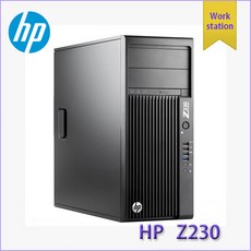 HP Z230 가성비 모델 E3-1240v3 16GB SSD250G K2000, 윈도우7프로, Z230 16GB메모리