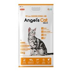  엔젤스캣 전연령 고양이 건식사료 닭고기 & 연어, 5kg x 3개, 닭 