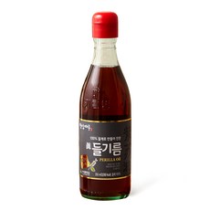 [밥상마루] 고소하고 진한 들기름 350ml, 1개