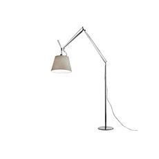 아르테미데 Tolomeo 메가 150W E26 양피지 디퓨저 알루미늄 플로어 램프 | 17"