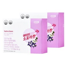 애터미 소포라퀸 영양제, 120정, 2개
