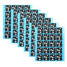 120pcs 키보드 스위치 사운드 댐퍼 필름 시트 언더 패드 샤프트 소음기 폼 패드 기계 키보드 DIY 스위치
