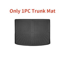 기아 EV3 2024 2025 TPE 플로어 매트 트렁크 화물 라이너 전천후 뒷좌석 커버 보호대, [01] 1PC Trunk Mat, [01] For EV3 LHD
