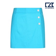 커터앤벅 여성 단추 장식 랩 큐롯 11-162-205-01-65_A/BLUE