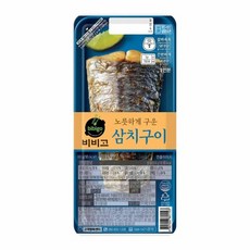 CJ 비비고 삼치구이 60g 냉장생선구이 오메가 3 전자레인지 밀키트 아이들 반찬, 16개