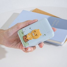 카카오프렌즈 고속충전 10 000mAh 보조배터리 데일리 라이언, 단품