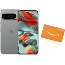 Google 픽셀 9 Pro XL Obsidian 128GB 200달러 아마존 기프트 카드 포함