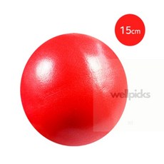 웰픽스 아이비스 소프트 미니 짐볼 15CM 레드 필라테스공
