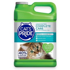 Cat's Pride Unscented Complete Care 저자극성 멀티캣 배변모래 C47710, 완벽한 관리 무향