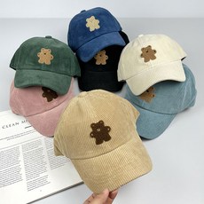 코듀로이곰돌이모자