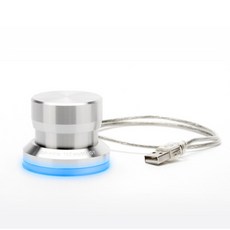 그리핀 PowerMate USB 멀티미디어 컨트롤러 노브 조정 미세 조정 클립, 단일상품