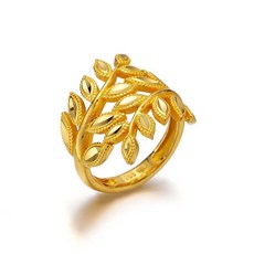 월계수순금반지