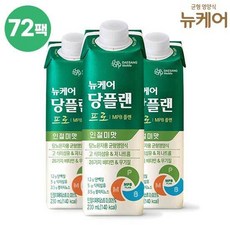 대상 뉴케어 당플랜 프로 인절미맛 72팩, 단품
