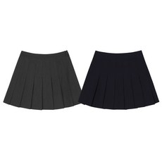 탑텐 여성 미니 플리츠 스커트